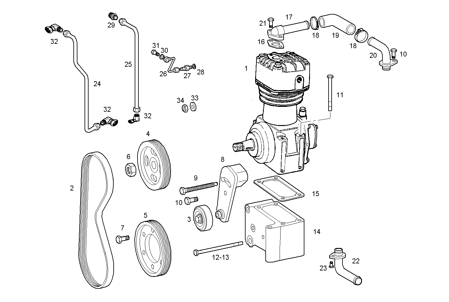 Iveco/FPT AIR COMPRESSOR