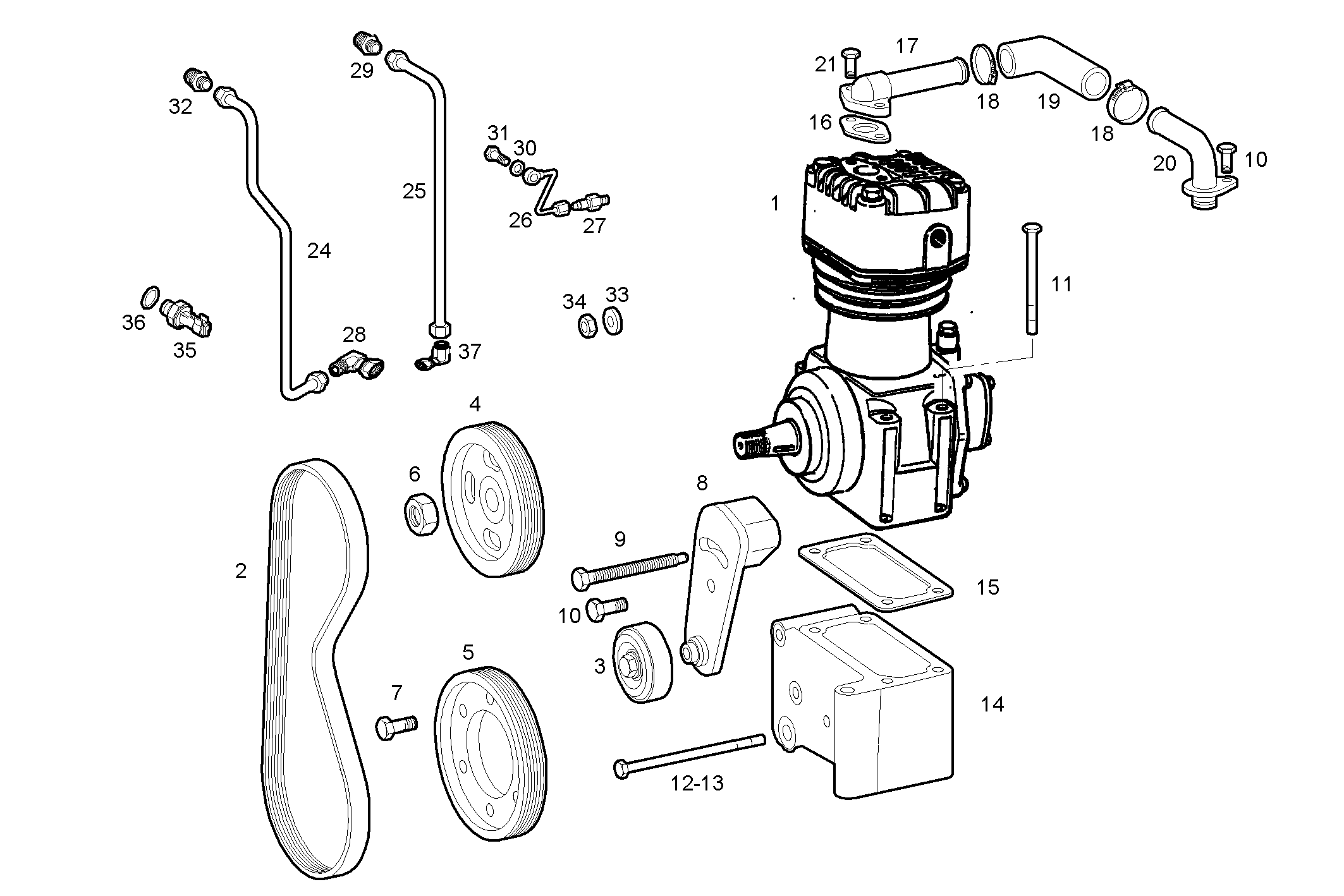 Iveco/FPT AIR COMPRESSOR