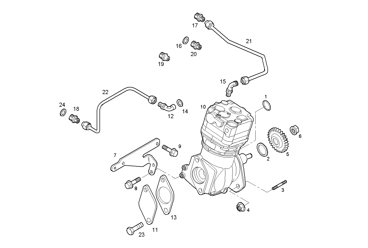 Iveco/FPT AIR COMPRESSOR