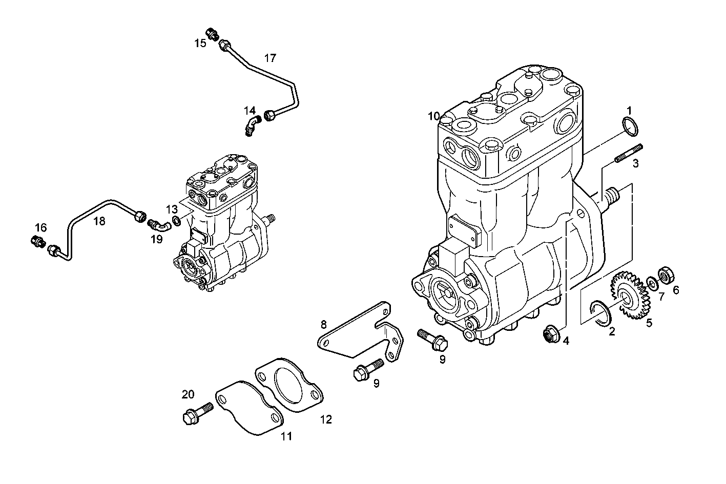 Iveco/FPT AIR COMPRESSOR