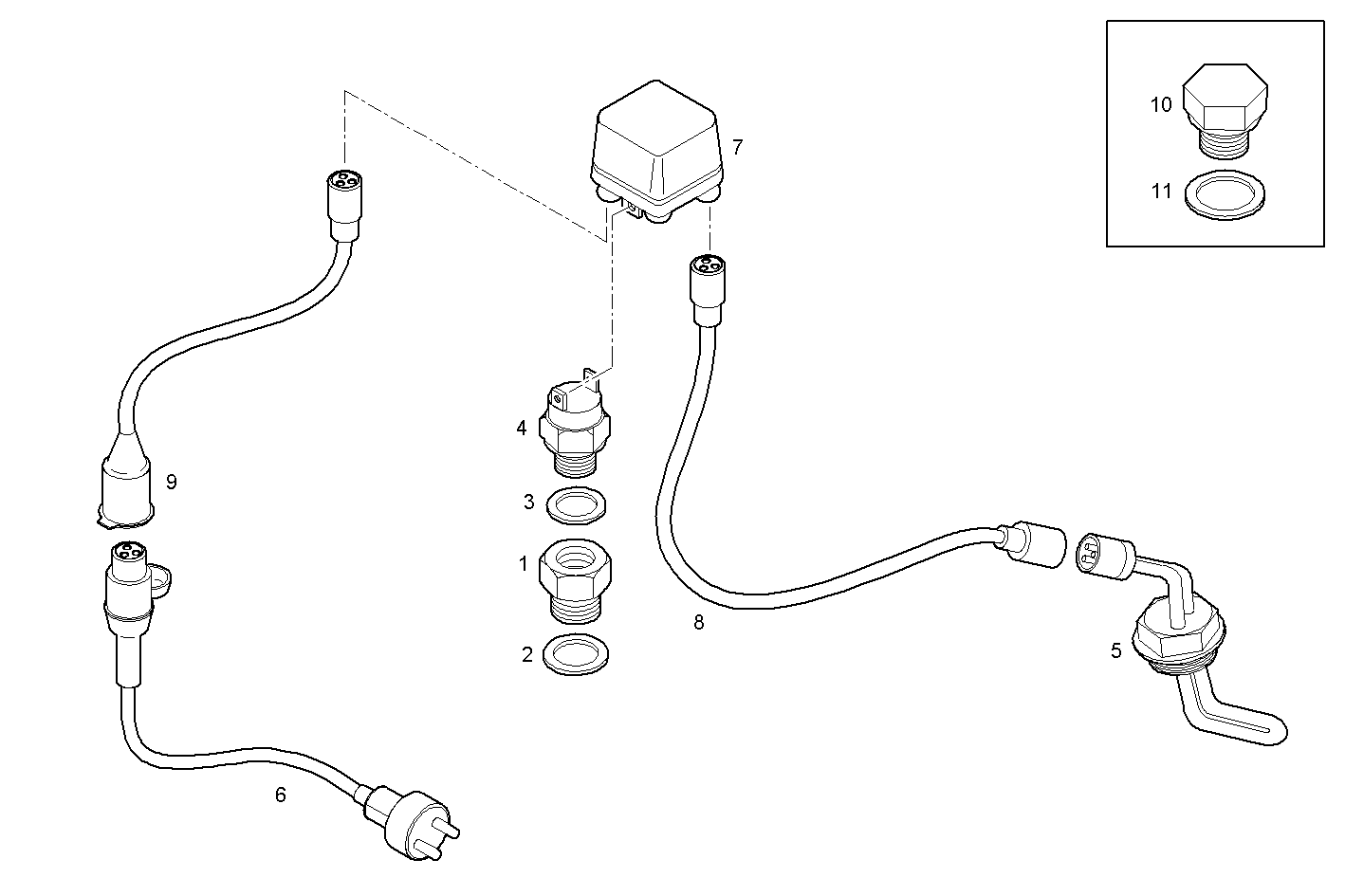 Iveco/FPT WATER PREHEATER DEVICE - 230V