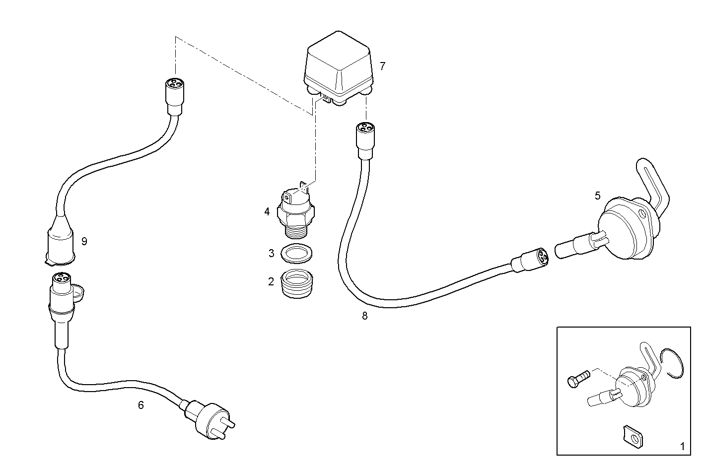 Iveco/FPT WATER PREHEATER DEVICE - 230V