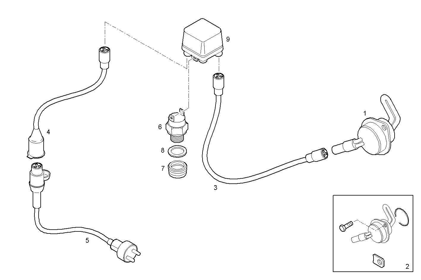 Iveco/FPT WATER PREHEATER DEVICE - 230V