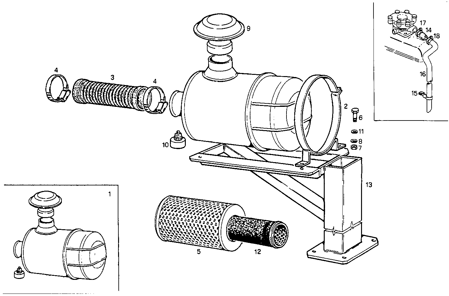 Iveco/FPT DRY AIR CLEANER