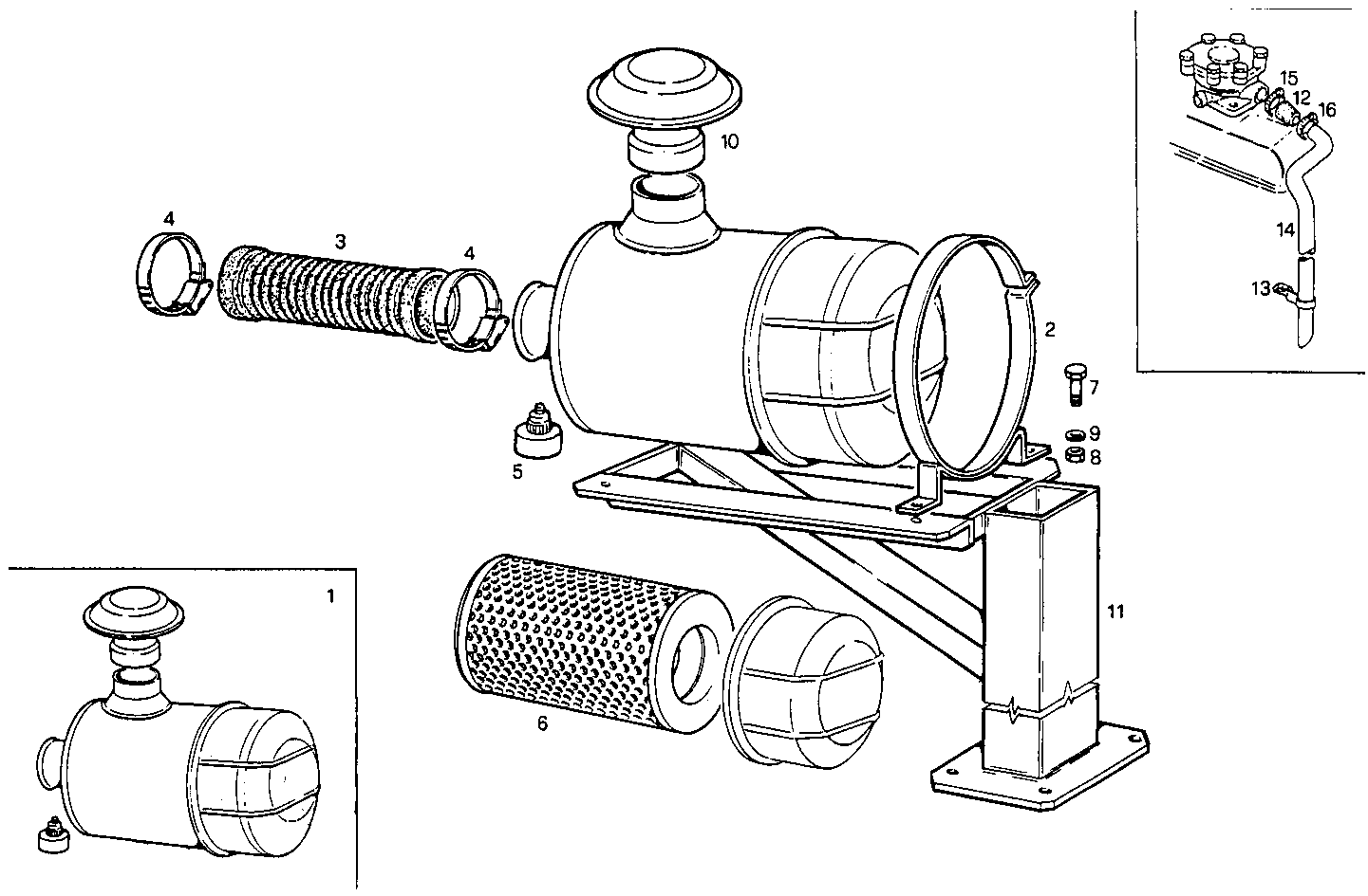 Iveco/FPT DRY AIR CLEANER