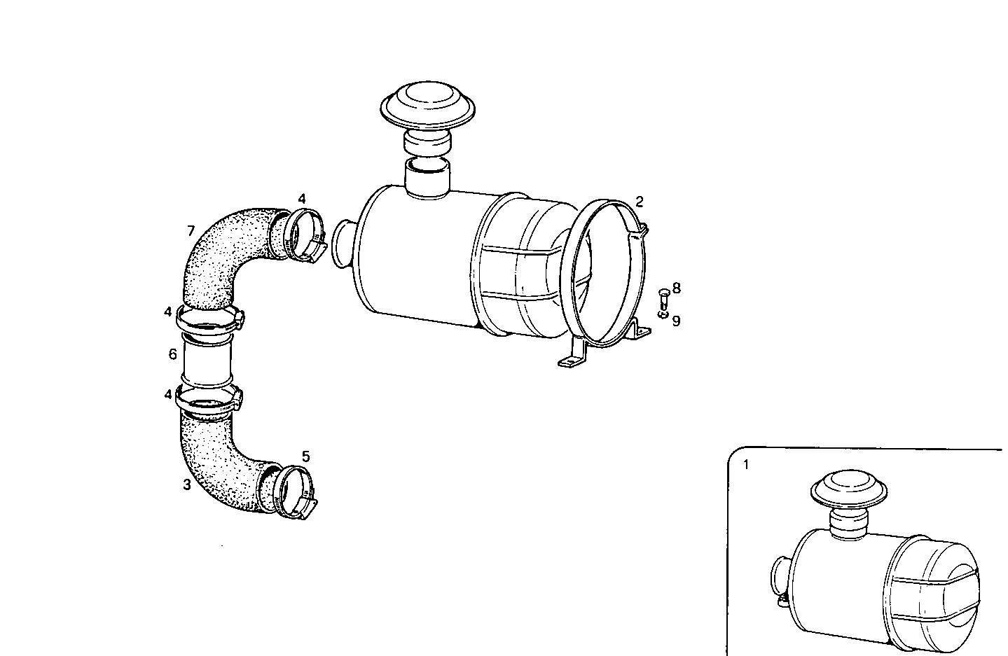 Iveco/FPT DRY AIR CLEANER