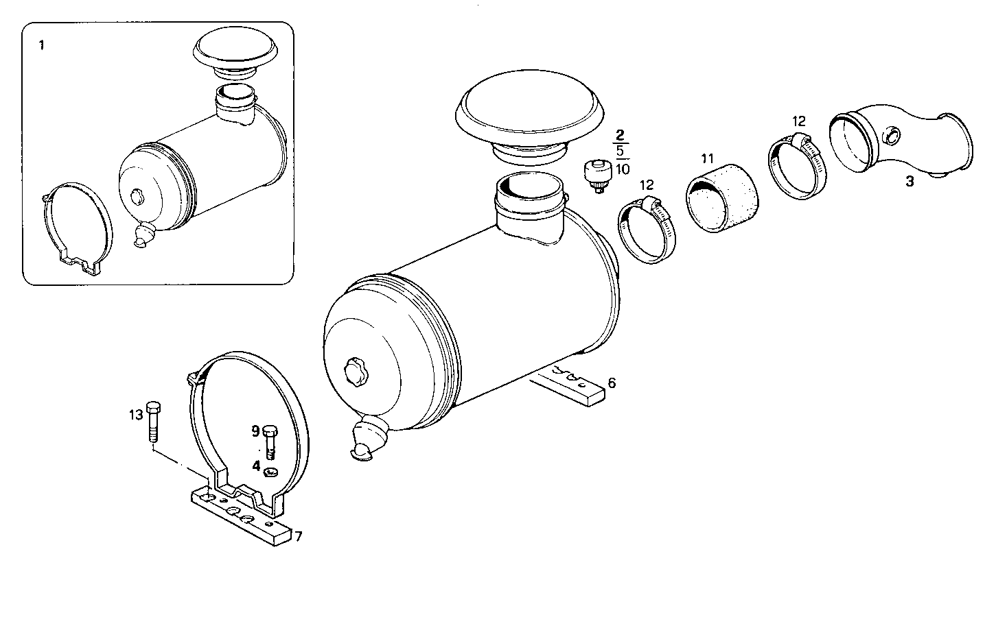 Iveco/FPT DRY AIR CLEANER