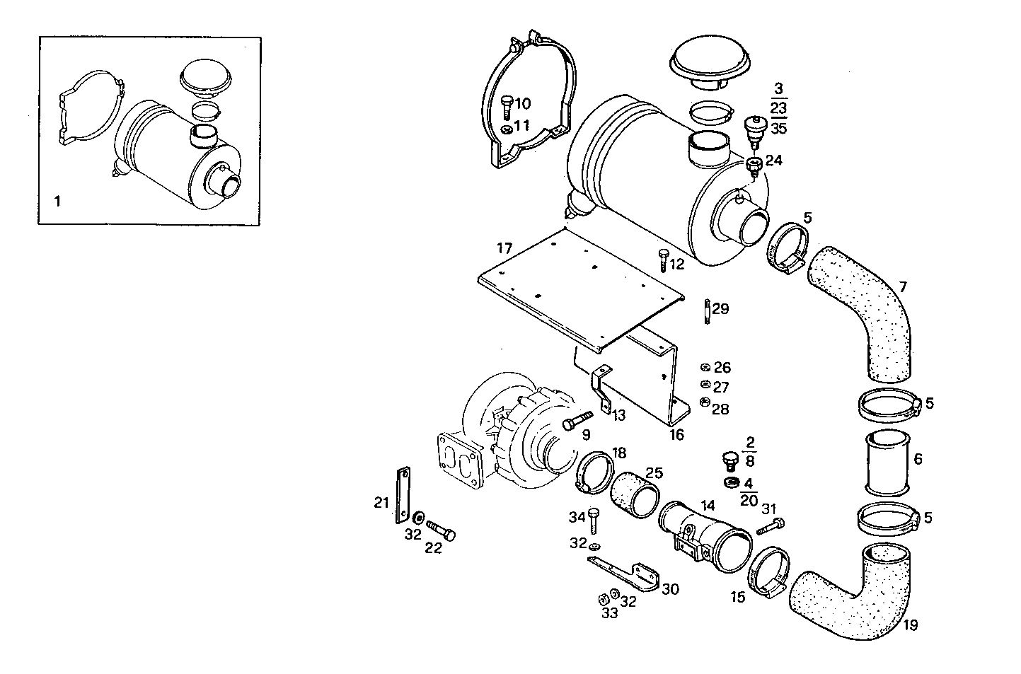 Iveco/FPT DRY AIR CLEANER