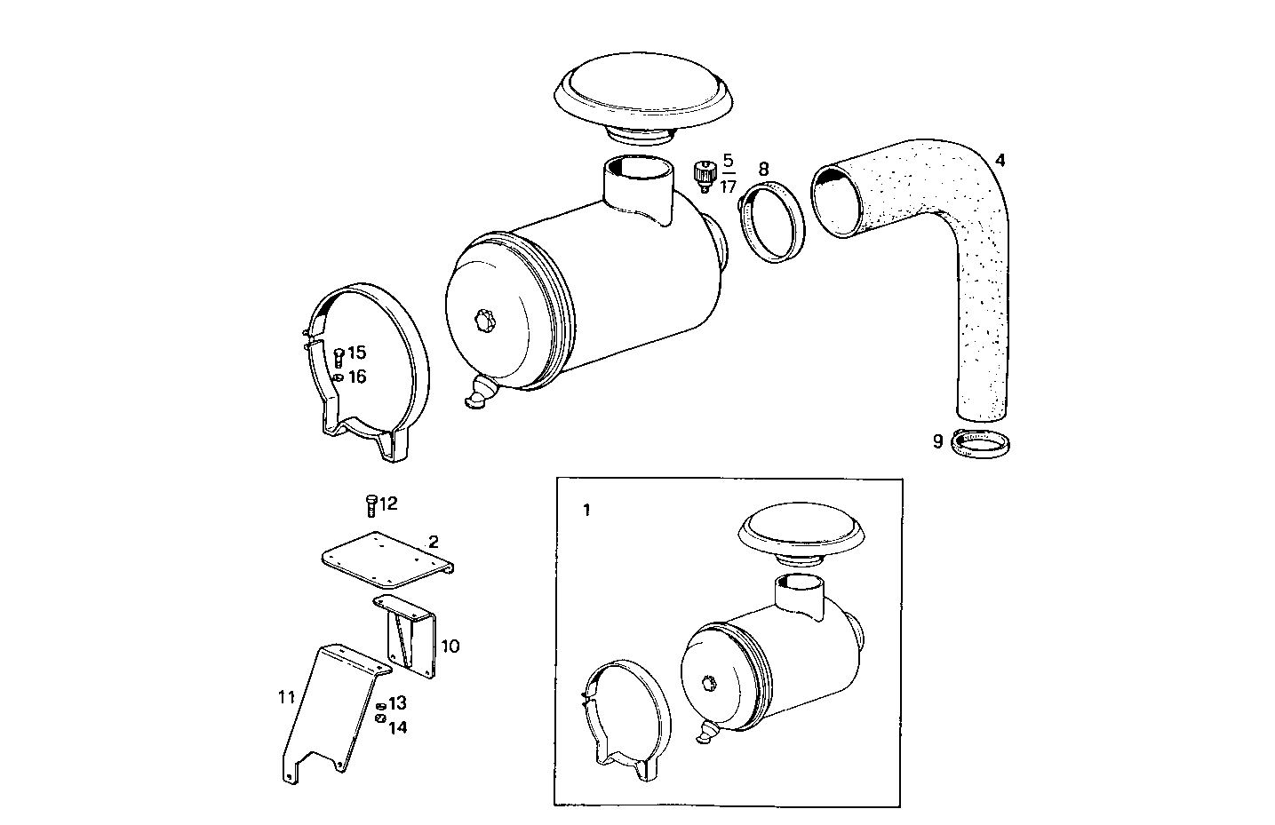 Iveco/FPT DRY AIR CLEANER