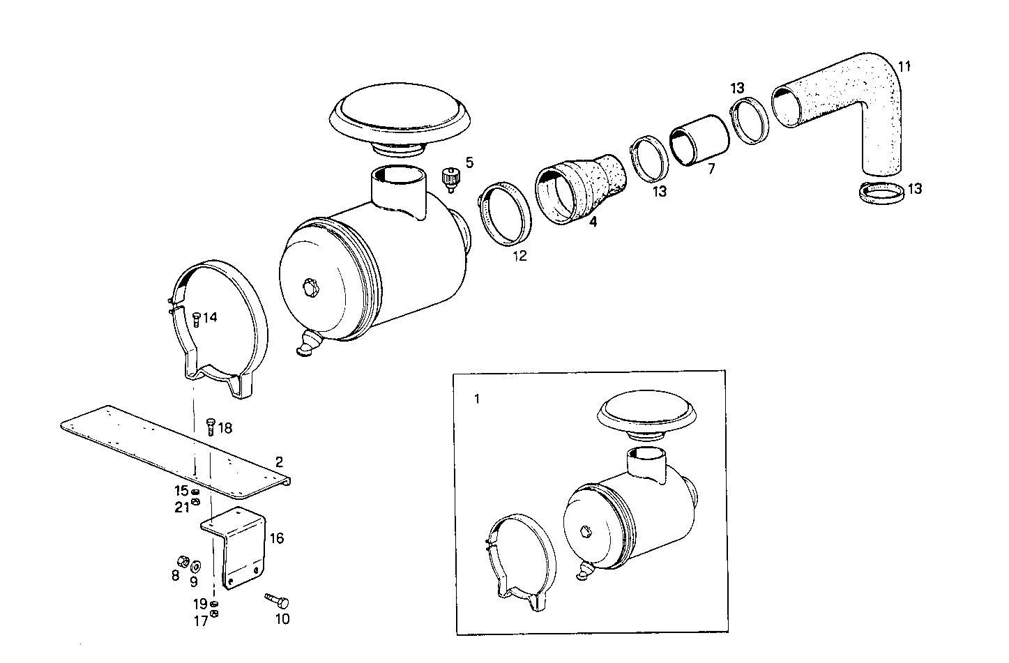 Iveco/FPT DRY AIR CLEANER