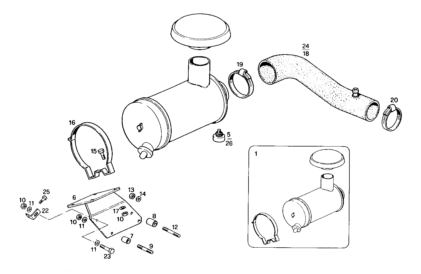 Iveco/FPT DRY AIR CLEANER