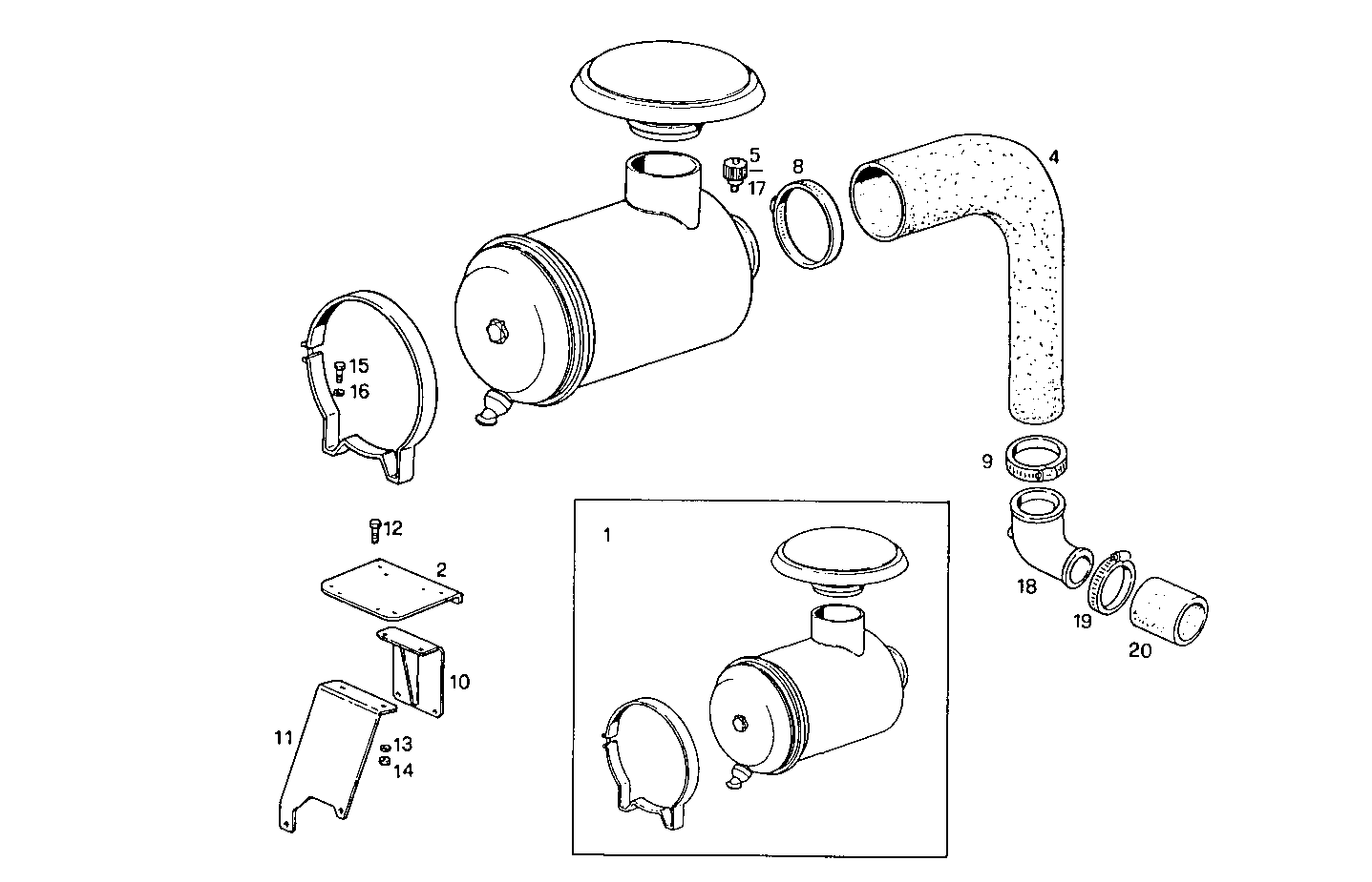 Iveco/FPT DRY AIR CLEANER