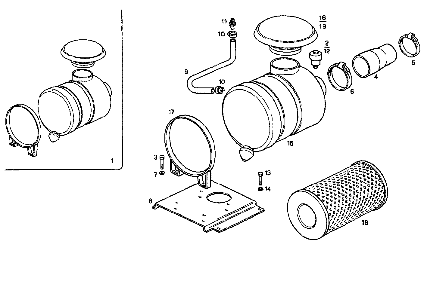 Iveco/FPT DRY AIR CLEANER