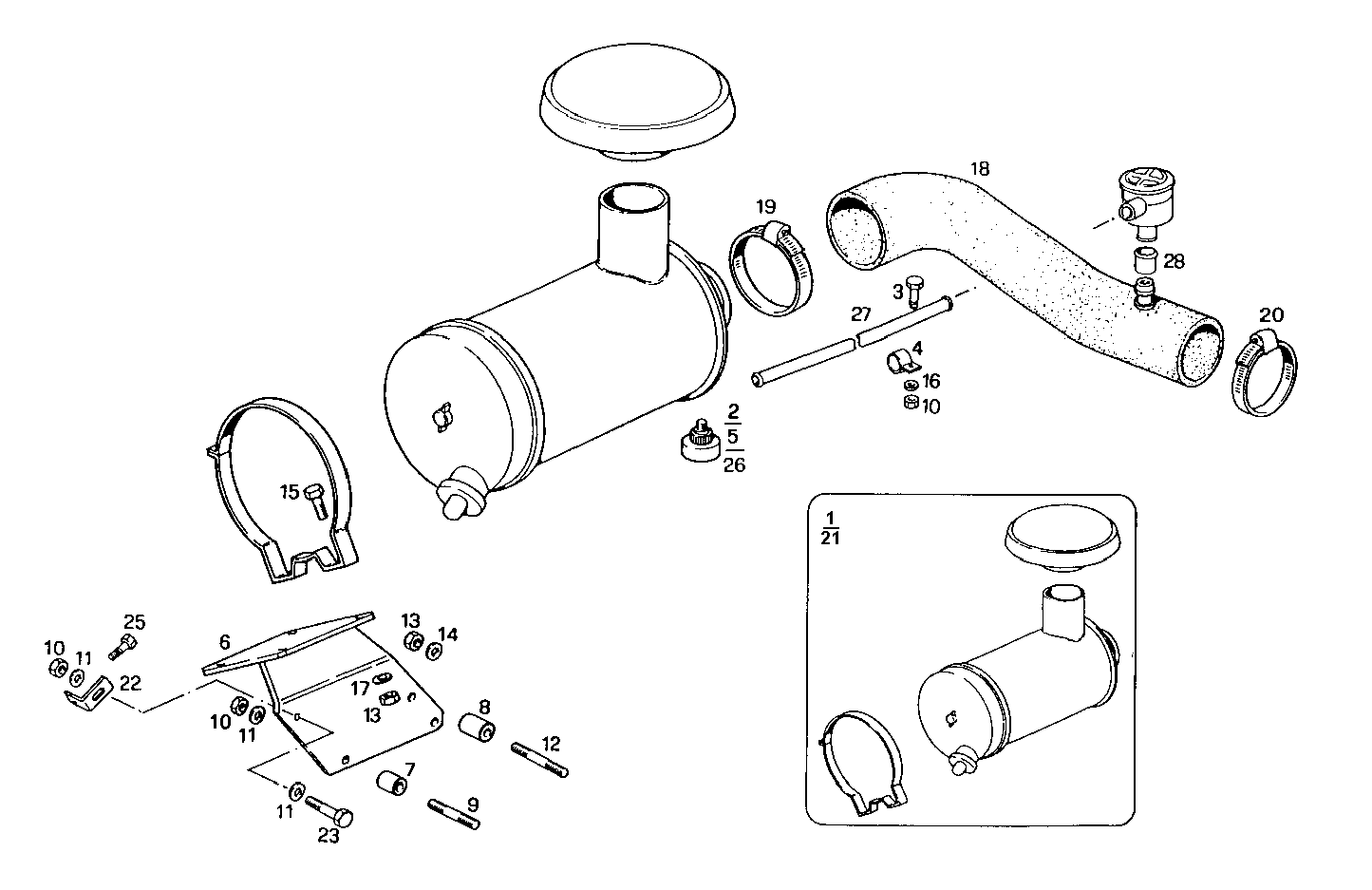 Iveco/FPT DRY AIR CLEANER