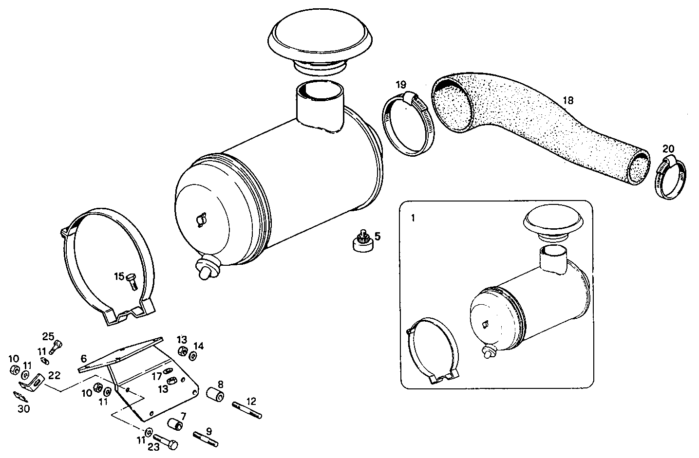 Iveco/FPT DRY AIR CLEANER