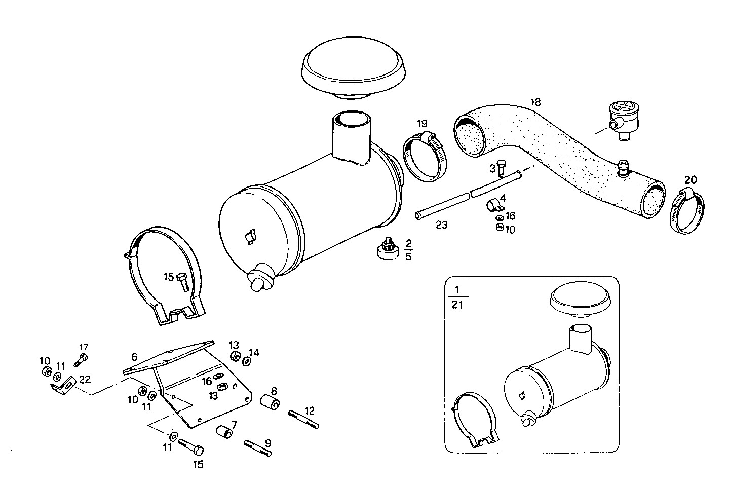 Iveco/FPT DRY AIR CLEANER