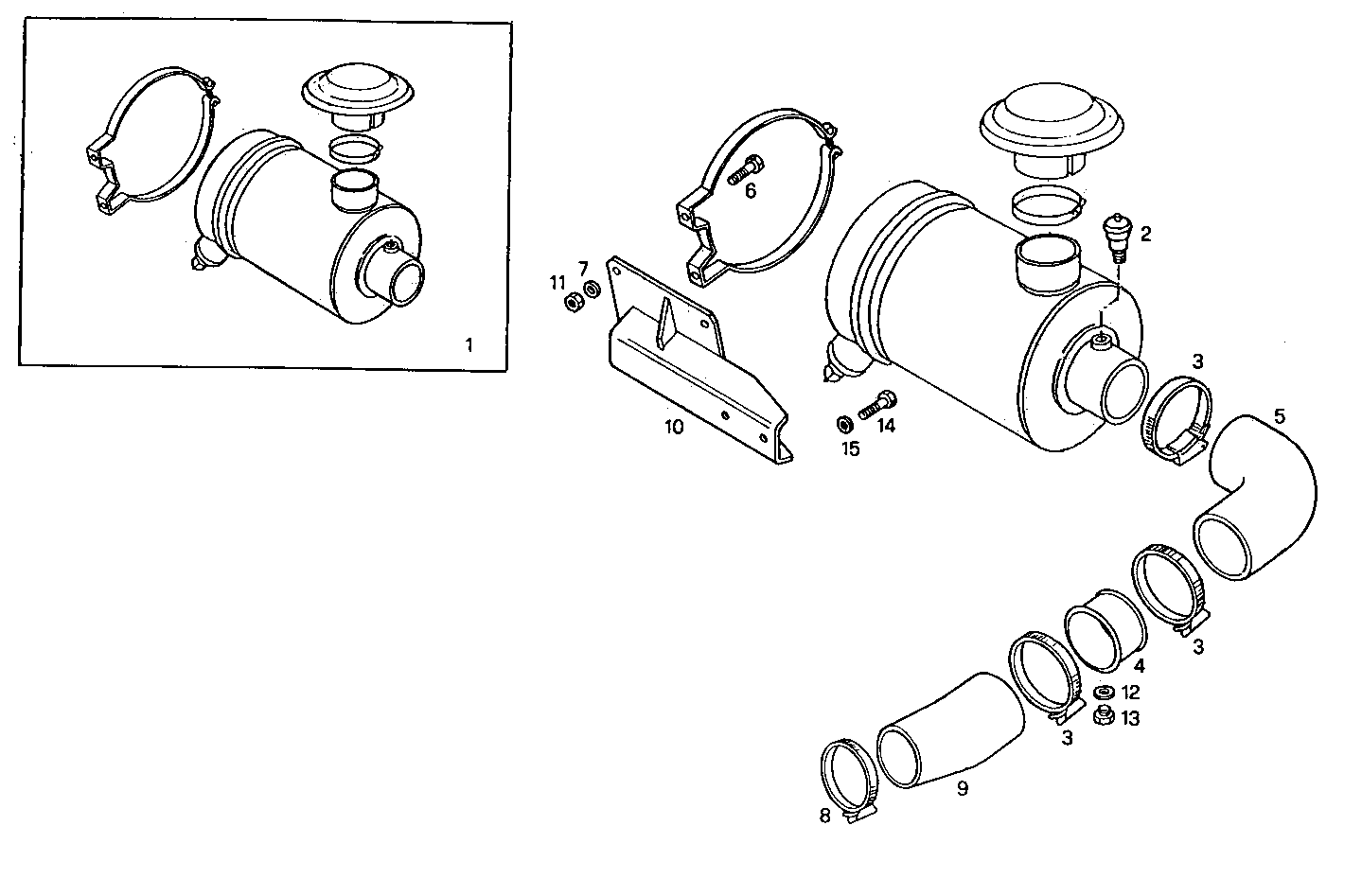 Iveco/FPT DRY AIR CLEANER