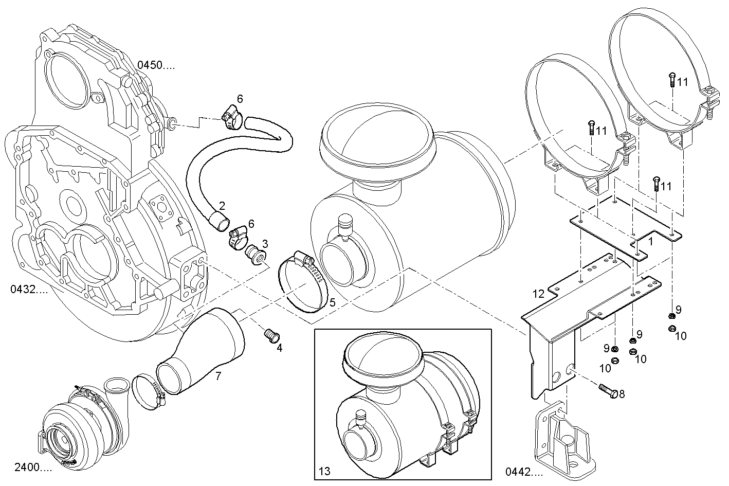 Iveco/FPT DRY AIR CLEANER