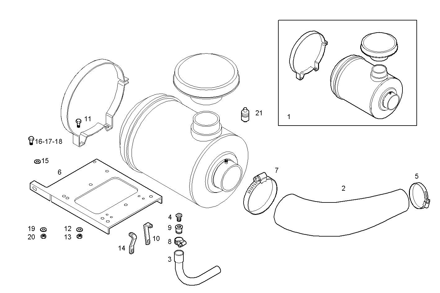 Iveco/FPT AIR CLEANER