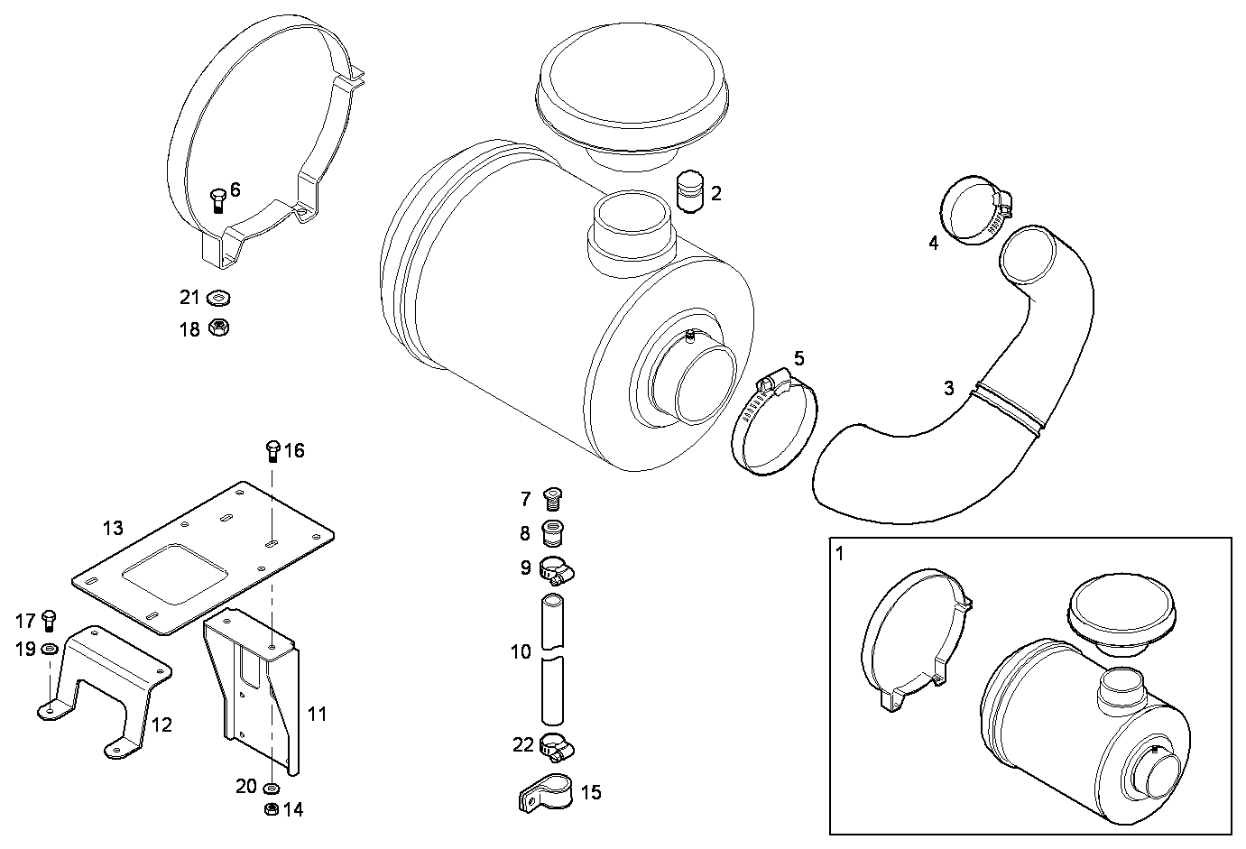 Iveco/FPT AIR CLEANER