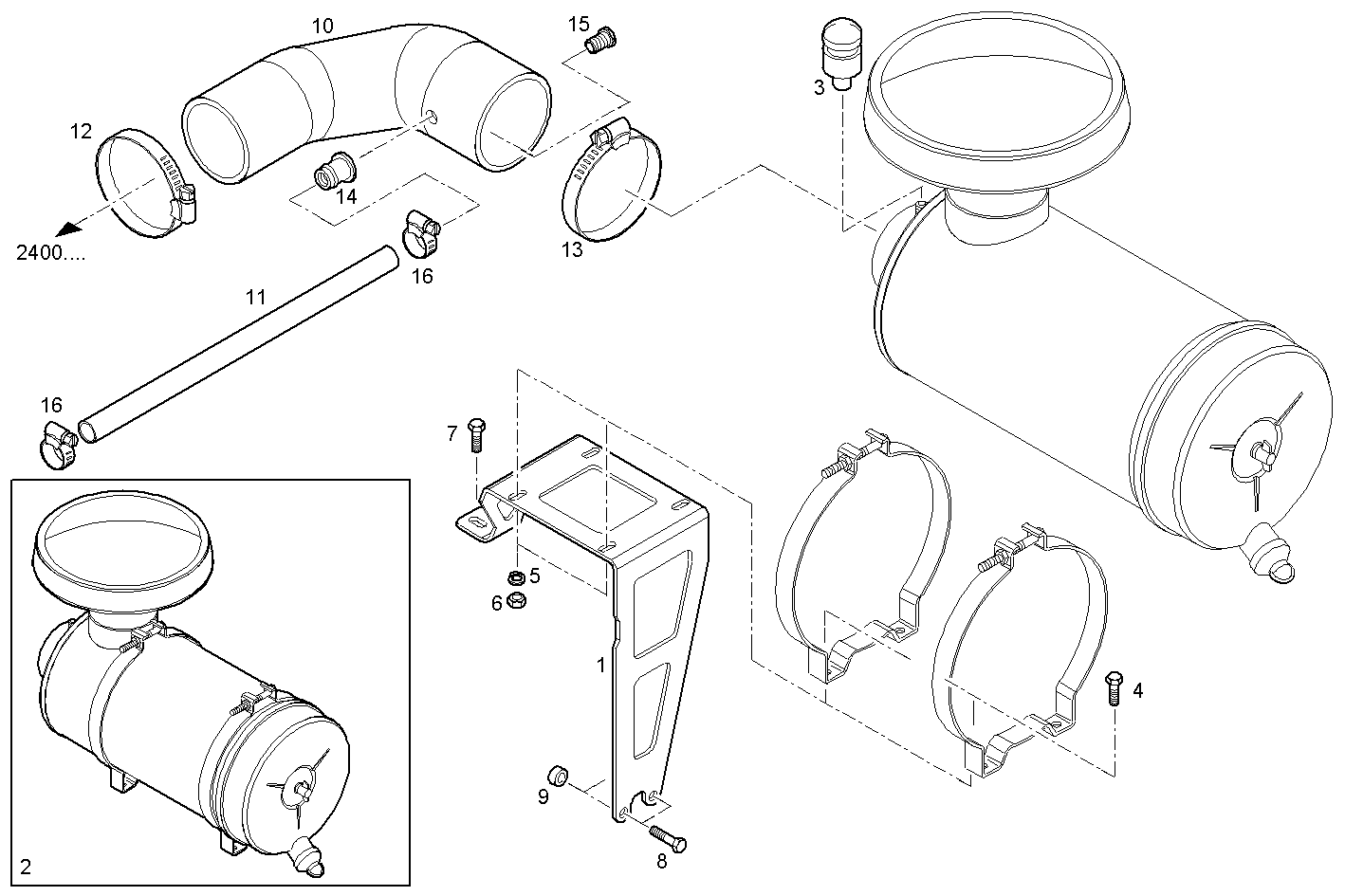 Iveco/FPT AIR CLEANER