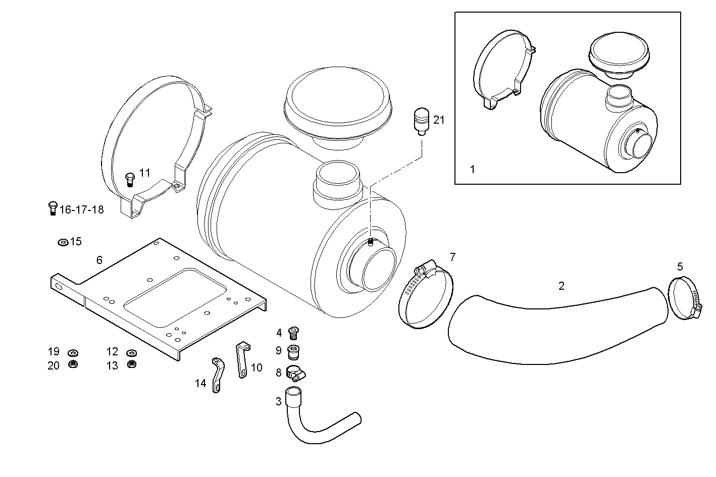 Iveco/FPT AIR CLEANER