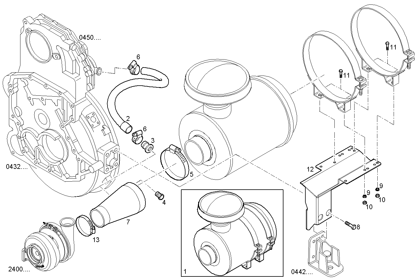 Iveco/FPT AIR CLEANER