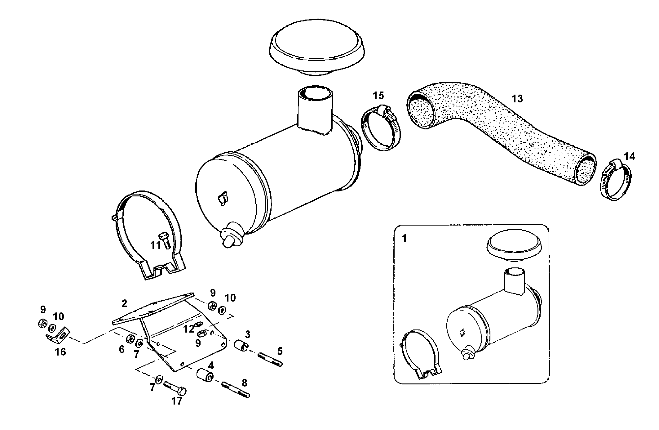 Iveco/FPT DRY AIR CLEANER