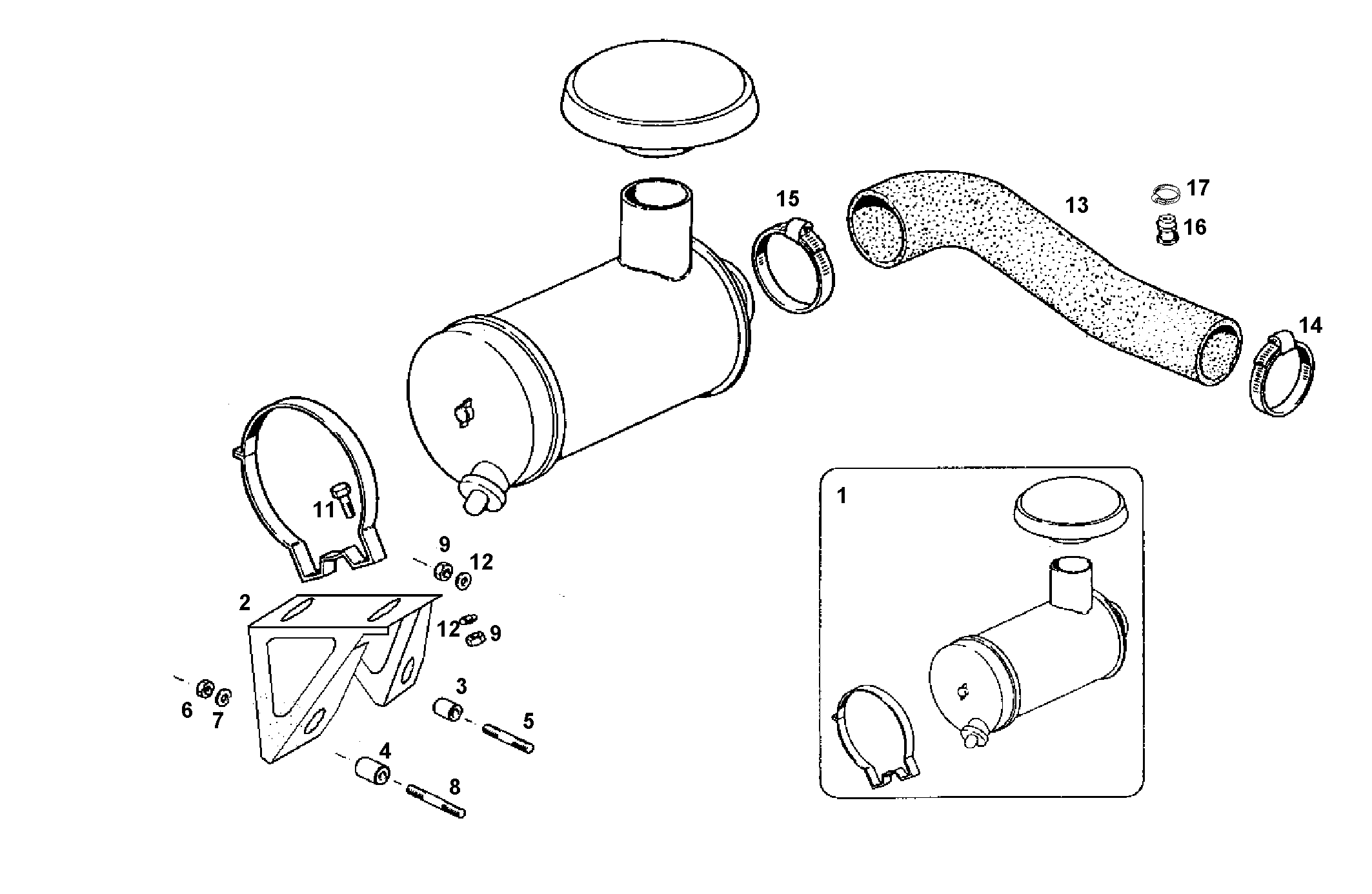 Iveco/FPT DRY AIR CLEANER