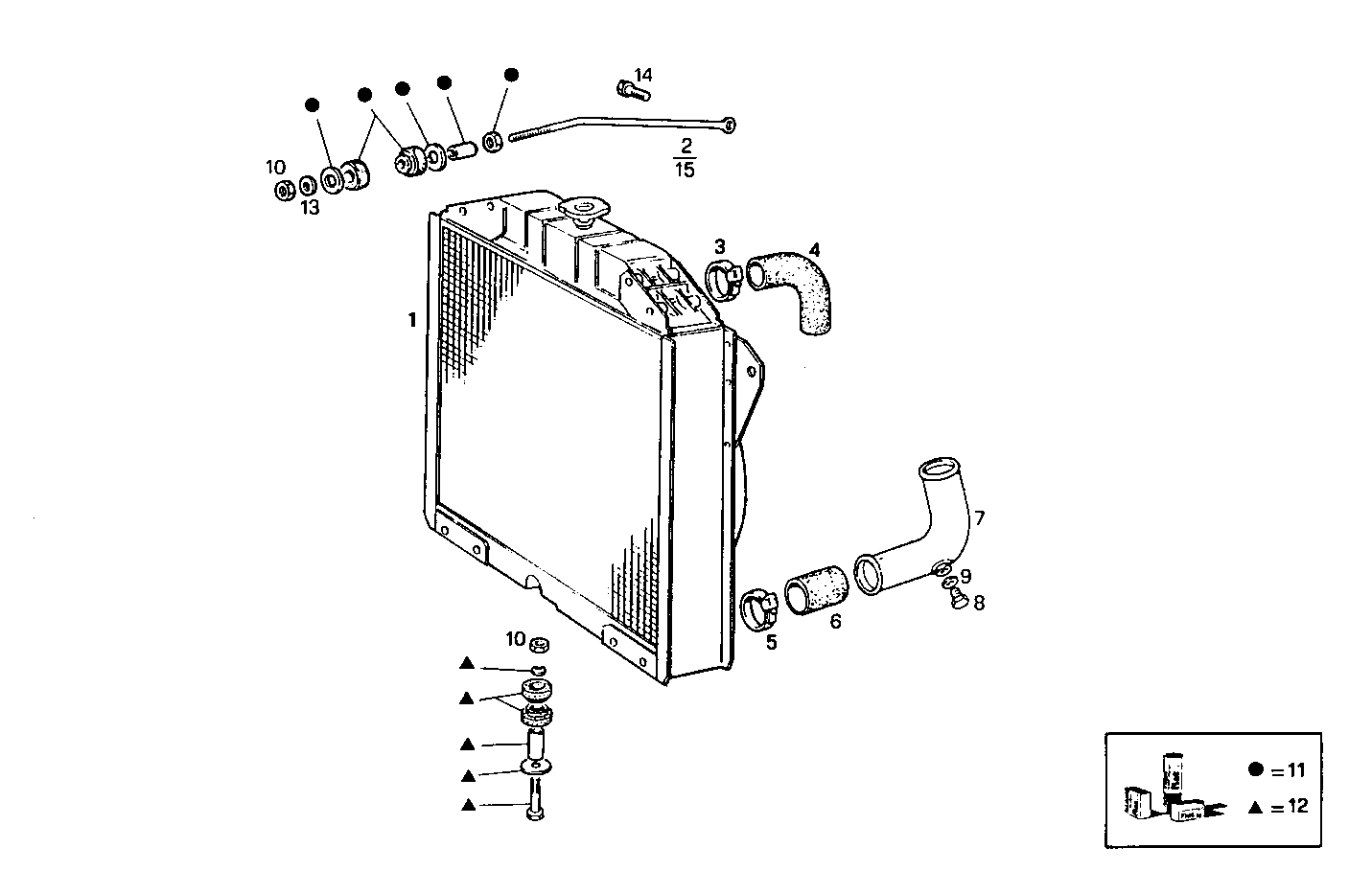 Iveco/FPT RADIATOR FOR SETTING TILL MAX POWER