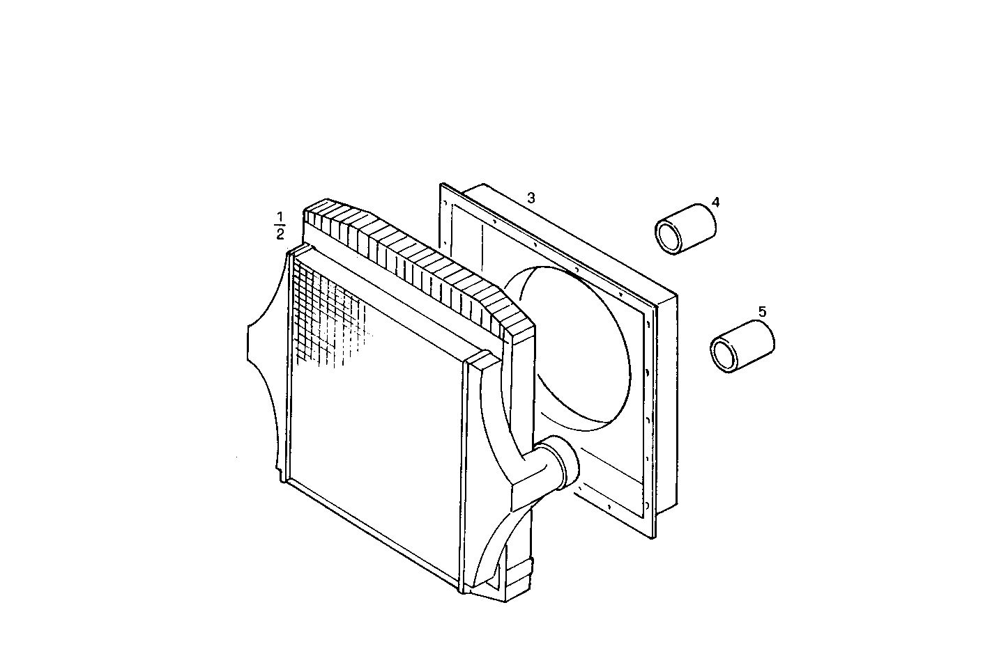 Iveco/FPT RADIATOR FOR SETTING TILL MAX POWER