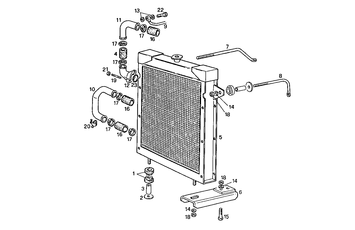 Iveco/FPT RADIATOR FOR SETTING TILL MAX POWER