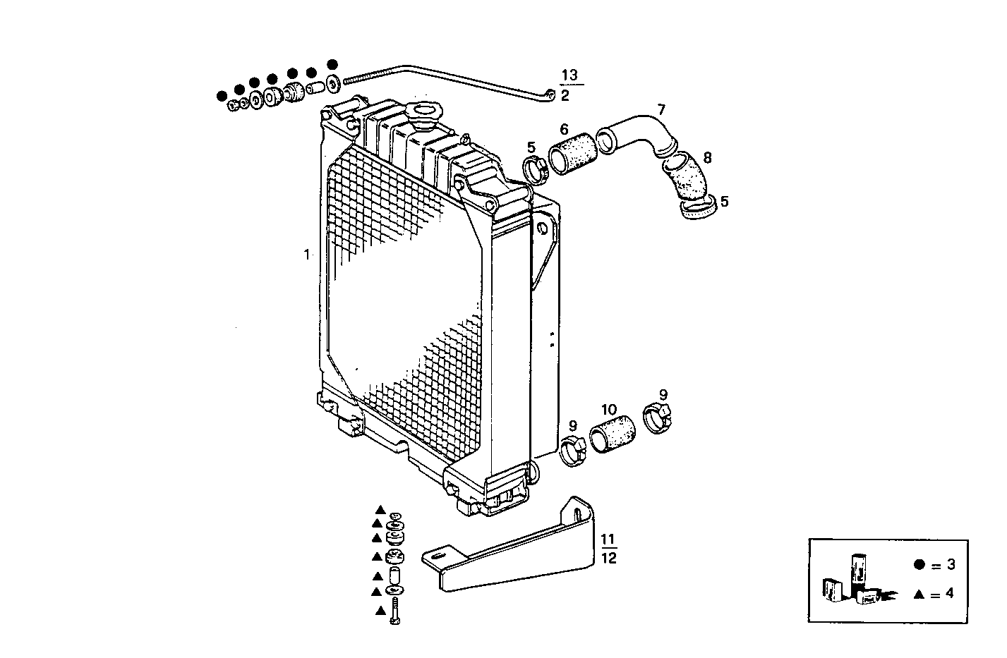 Iveco/FPT RADIATOR FOR SETTING TILL MAX POWER