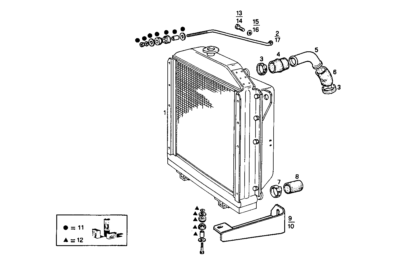 Iveco/FPT RADIATOR FOR SETTING TILL MAX POWER