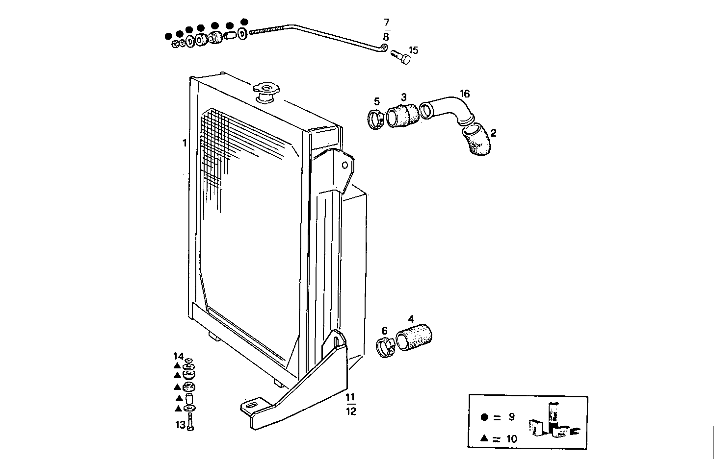 Iveco/FPT RADIATOR FOR SETTING TILL MAX POWER