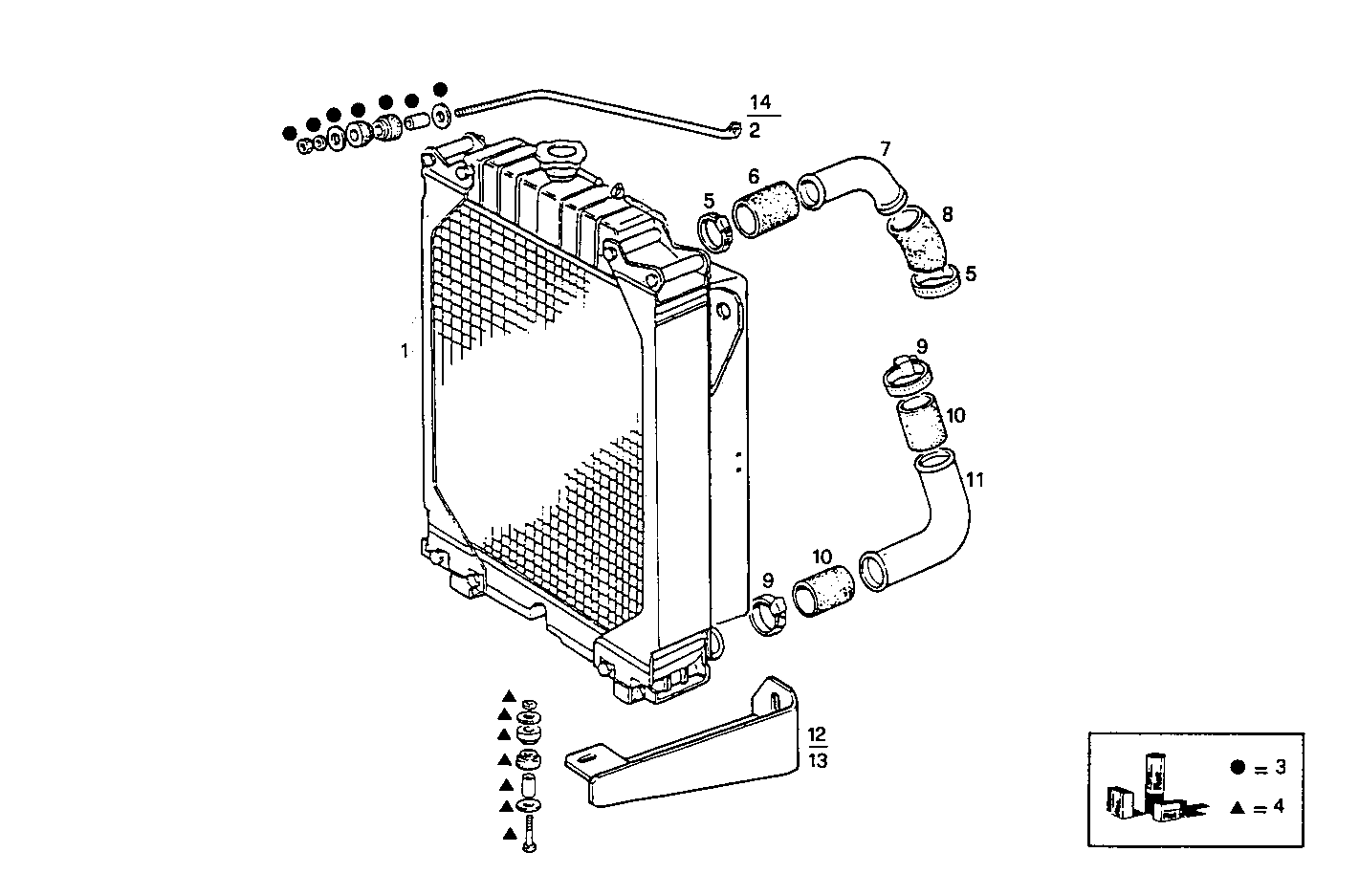 Iveco/FPT RADIATOR FOR SETTING TILL MAX POWER