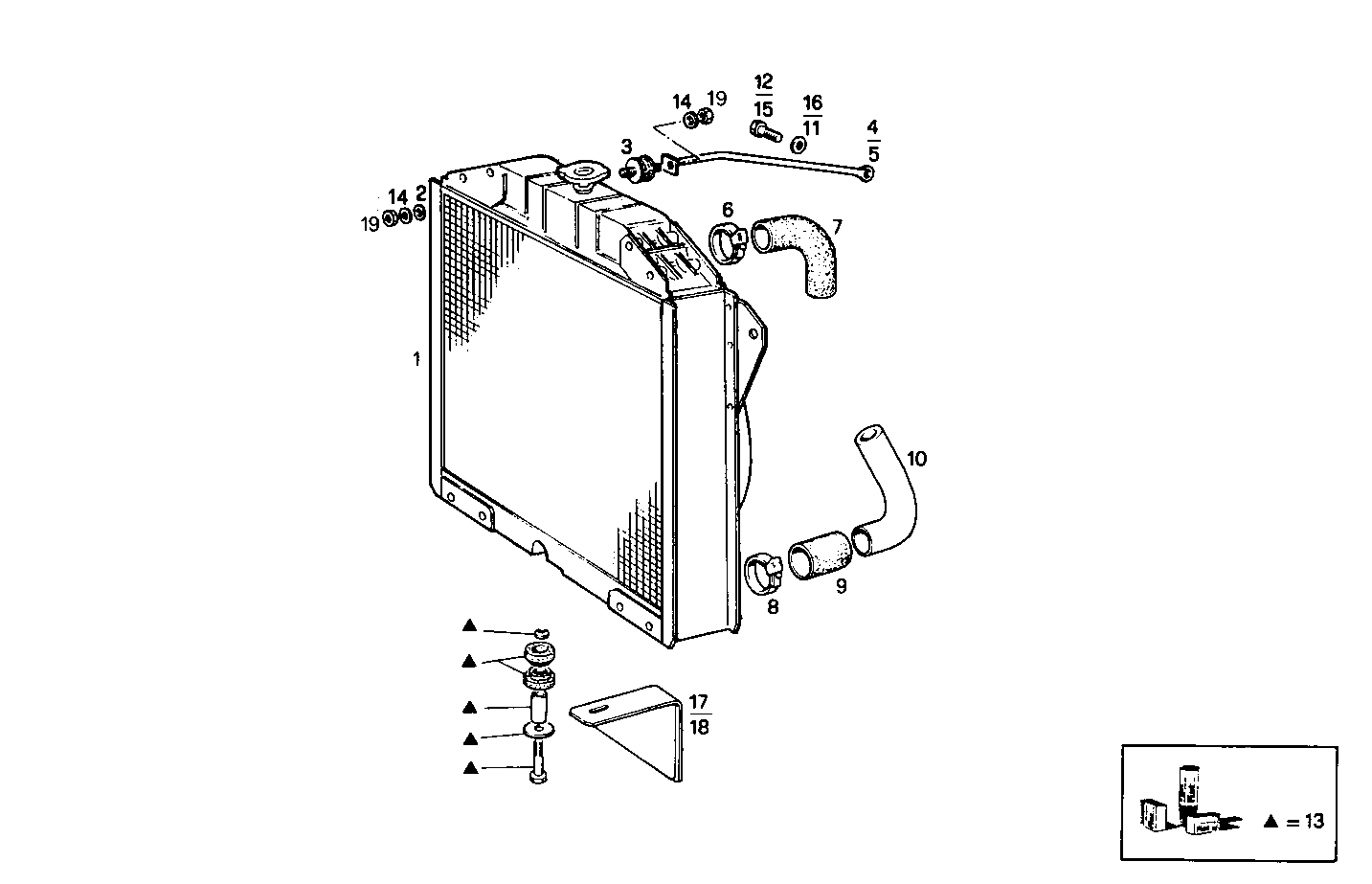 Iveco/FPT RADIATOR FOR SETTING TILL MAX POWER