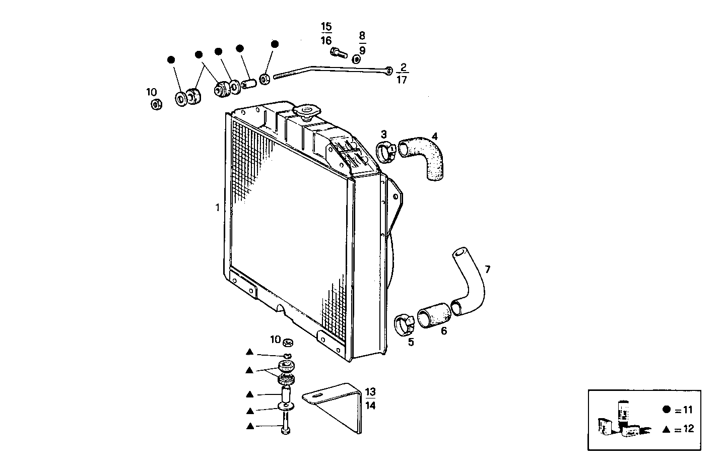 Iveco/FPT RADIATOR FOR SETTING TILL MAX POWER