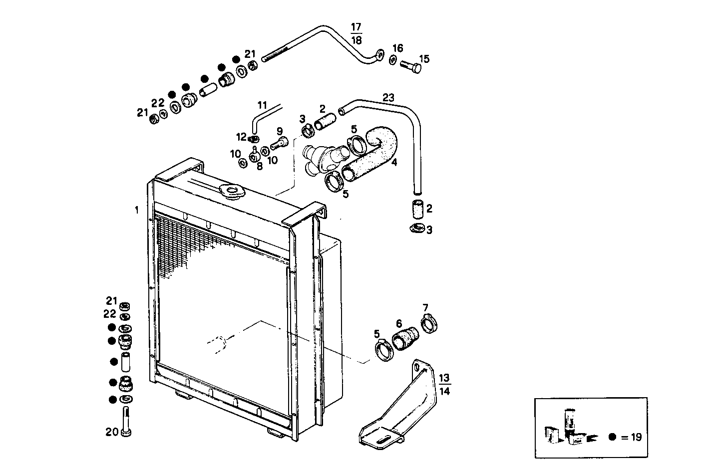 Iveco/FPT RADIATOR FOR SETTING TILL MAX POWER