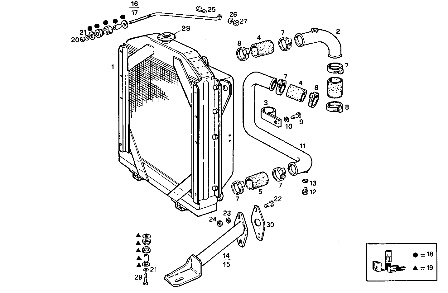 Iveco/FPT RADIATOR FOR SETTING TILL MAX POWER