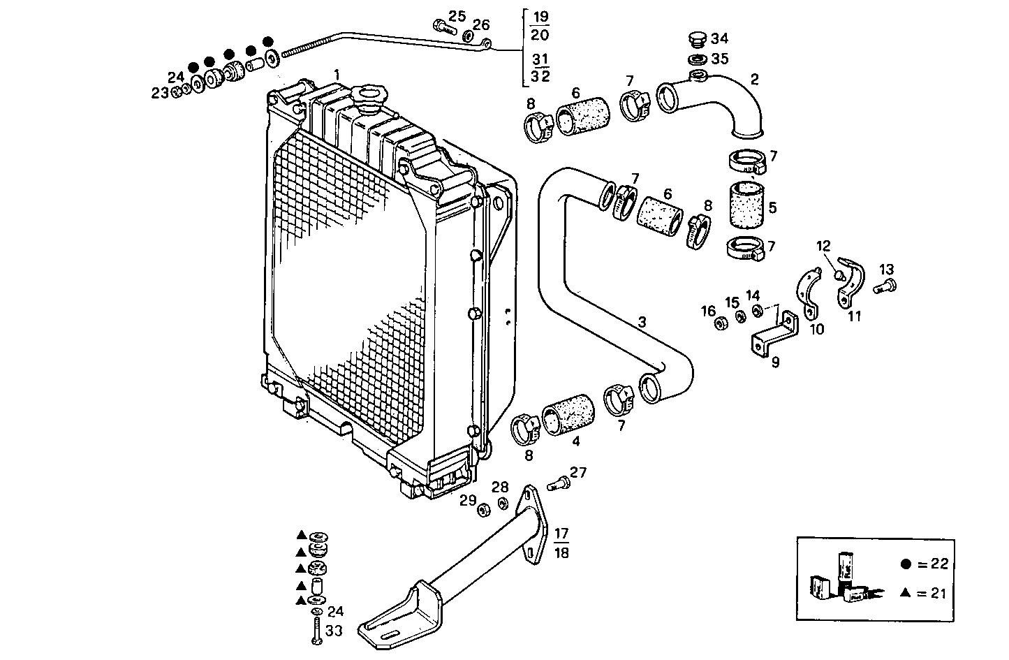 Iveco/FPT RADIATOR FOR SETTING TILL MAX POWER