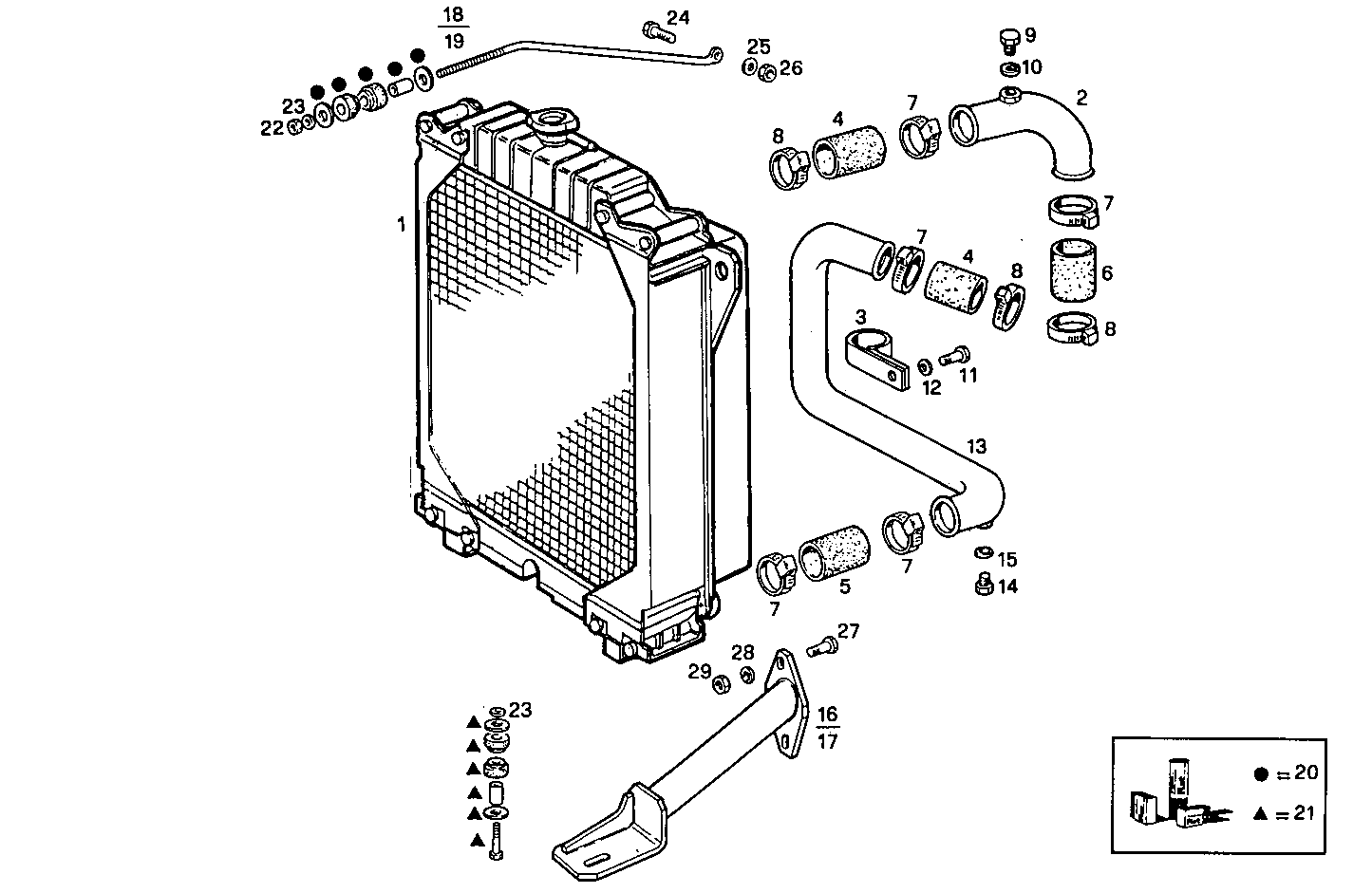 Iveco/FPT RADIATOR FOR SETTING TILL MAX POWER