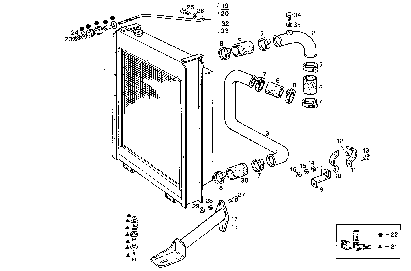 Iveco/FPT RADIATOR FOR SETTING TILL MAX POWER