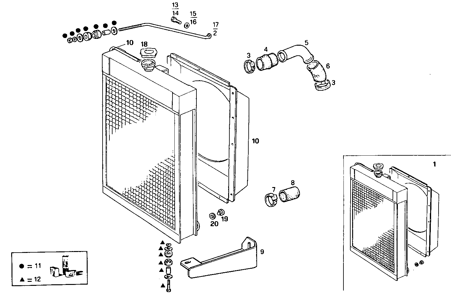 Iveco/FPT RADIATOR FOR SETTING TILL MAX POWER