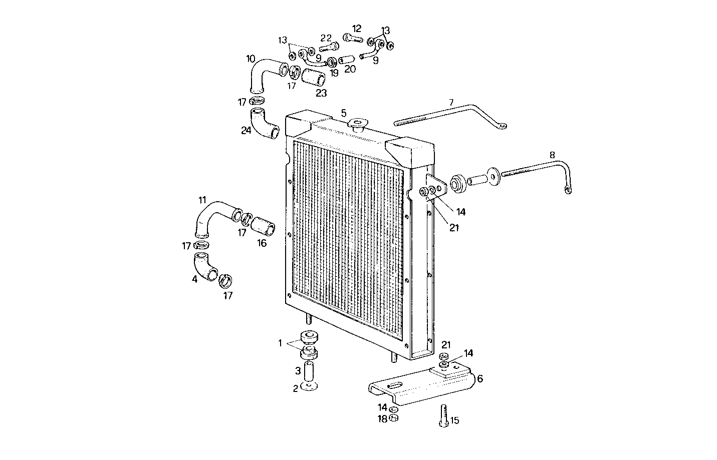 Iveco/FPT RADIATOR FOR SETTING TILL MAX POWER