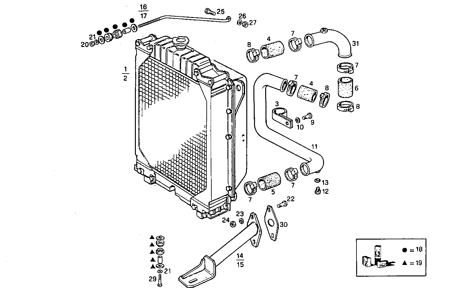 Iveco/FPT RADIATOR FOR SETTING TILL MAX POWER