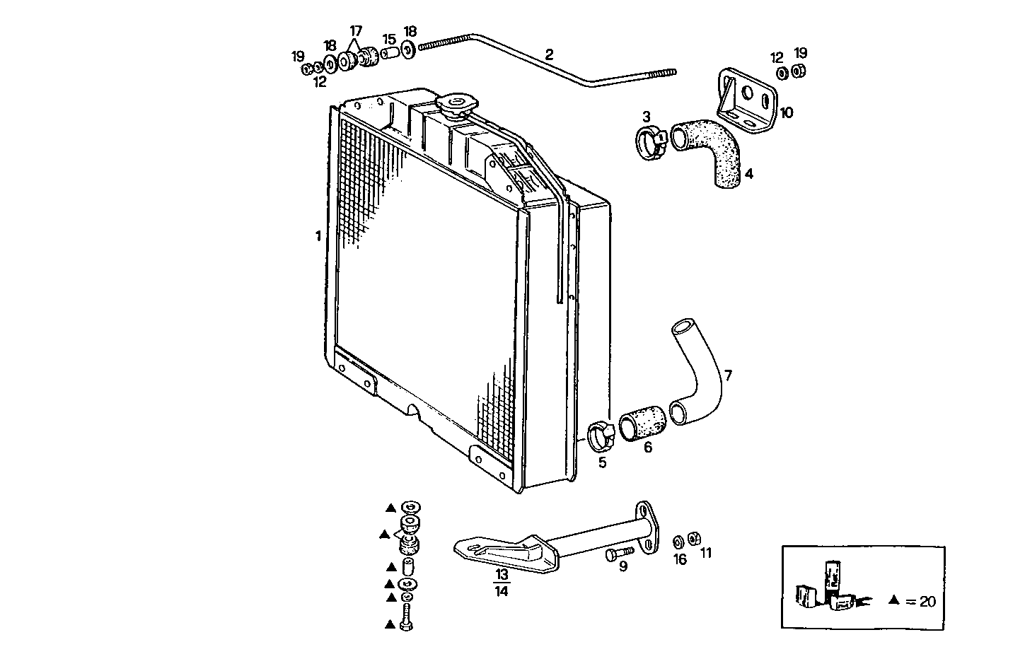 Iveco/FPT RADIATOR FOR SETTING TILL MAX POWER