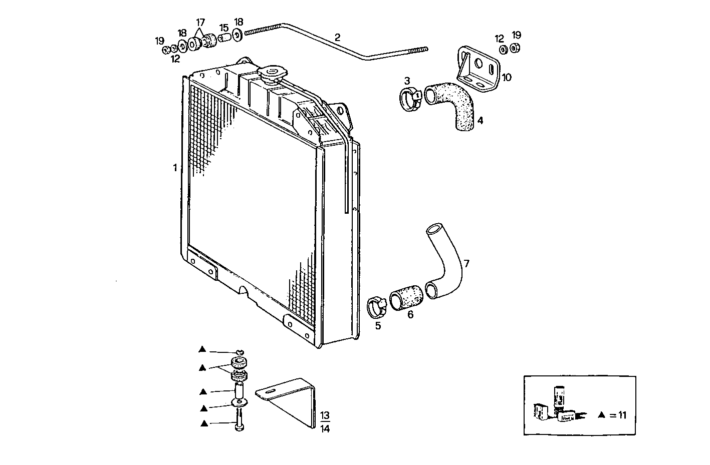 Iveco/FPT RADIATOR FOR SETTING TILL MAX POWER