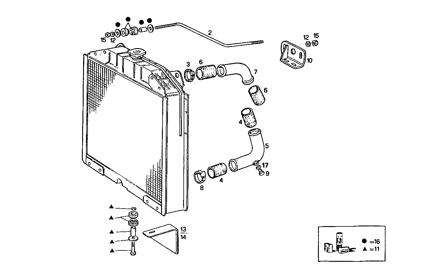 Iveco/FPT RADIATOR FOR SETTING TILL MAX POWER