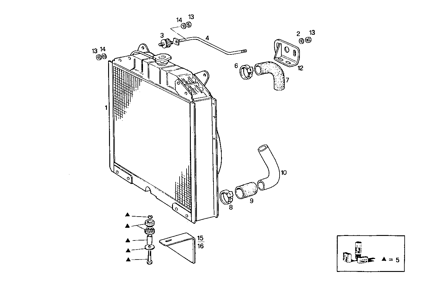 Iveco/FPT RADIATOR FOR SETTING TILL MAX POWER